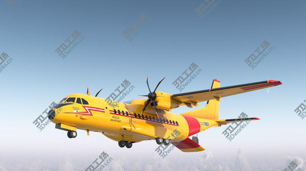 images/goods_img/20210312/3D RCAF Airbus C295 FWSAR Aircraft Rigged/4.jpg